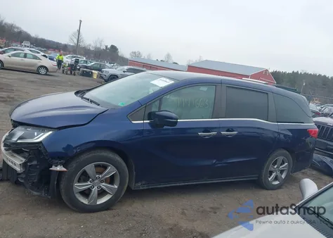 2018 Honda Odyssey Ex from USA, damaged, VIN 5FNRL6H53JB024278